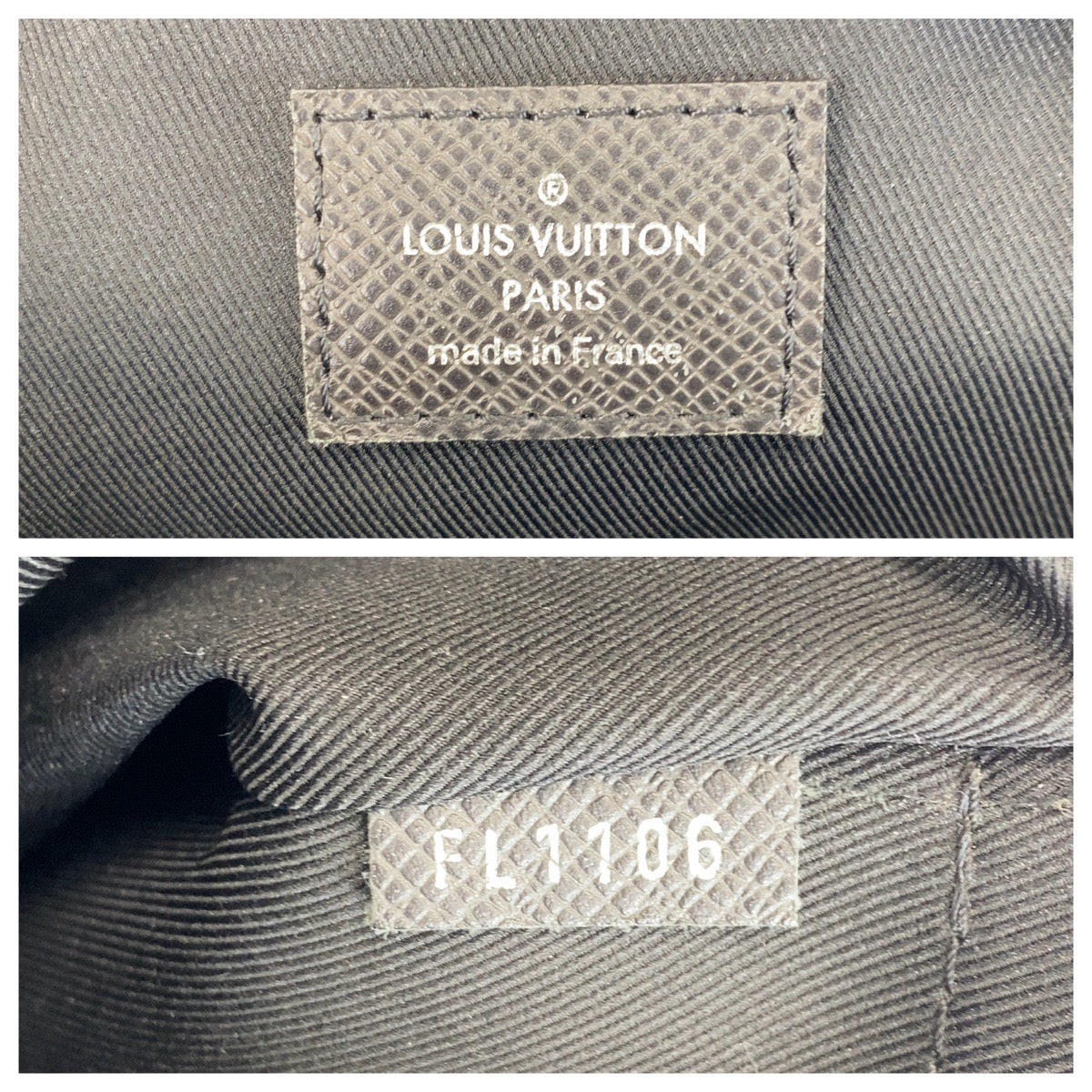 14693
LOUIS VUITTON ルイヴィトン タイガ ポルトドキュマン ヴォワヤージュ ノワール ブラック 黒 シルバー金具 レザー M33412 ビジネスバッグ ブリーフケース  メンズ
