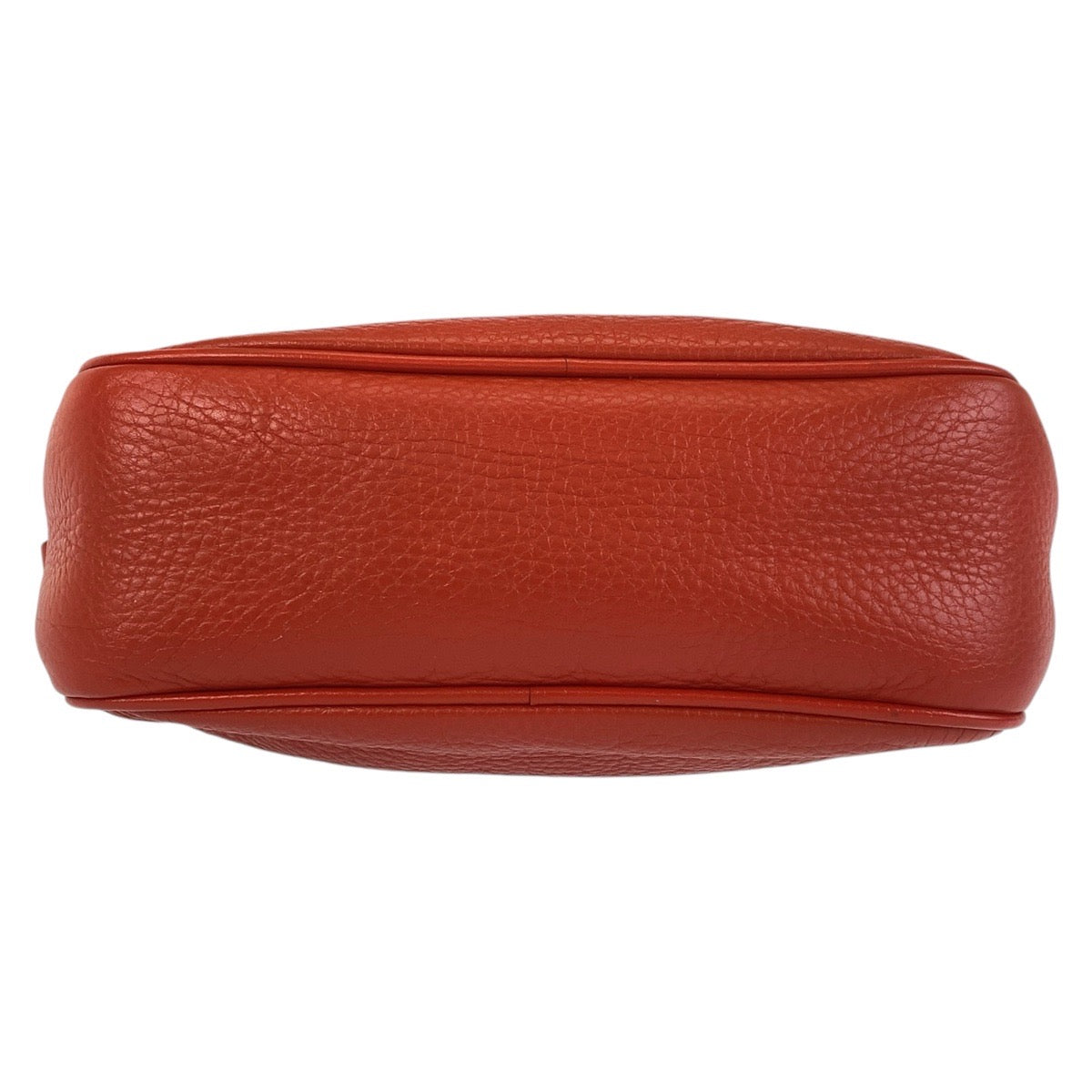 14700
 GUCCI Soho Interlocking Red Gold Hardware Leather 308364 Crossbody Shoulder Bag Pochette Women's