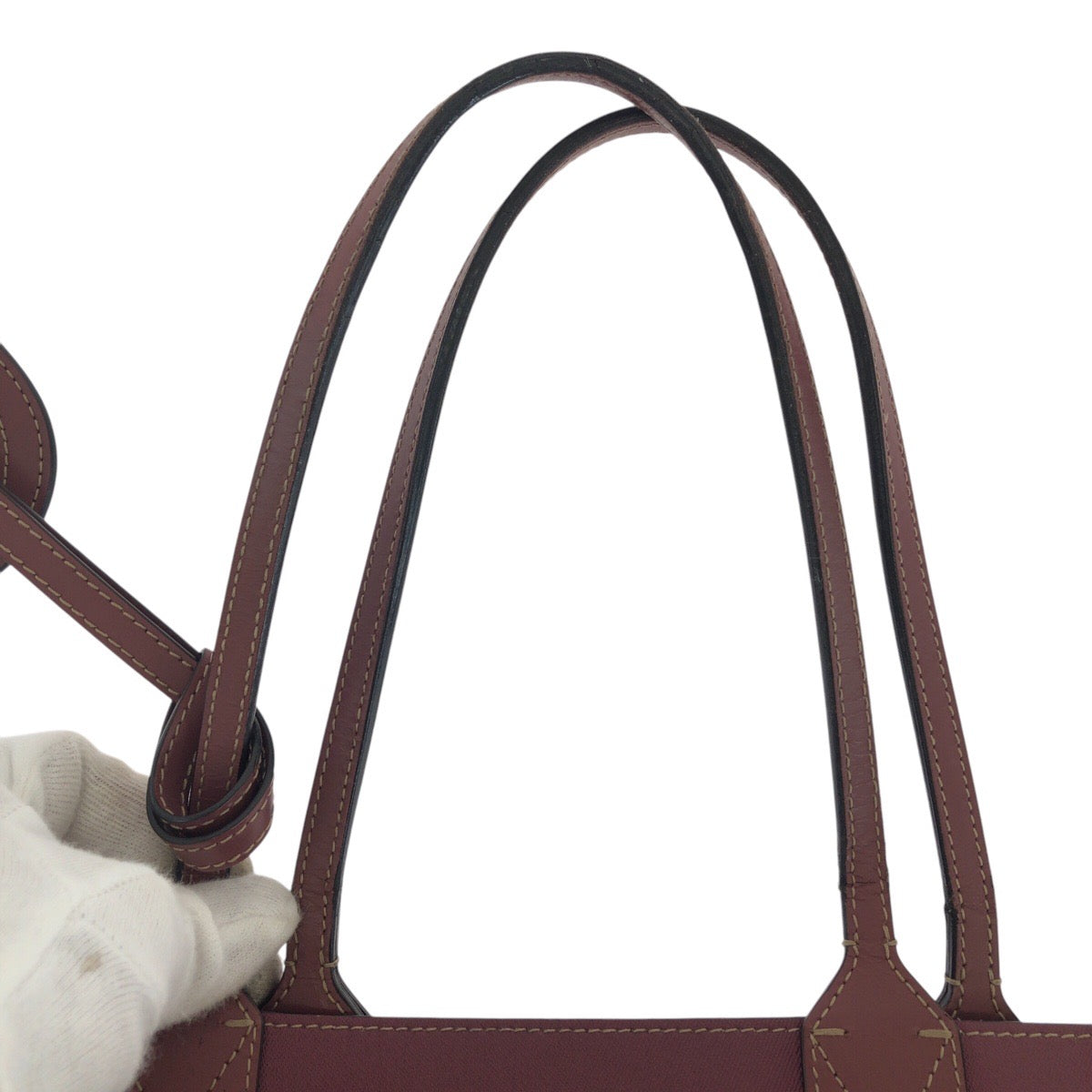 14702
GUCCI グッチ GGブルームス リバーシブル ワインレッド ボルドー グレー GGスプリームキャンバス / PVC 372613 トートバッグ ショルダーバッグ  レディース