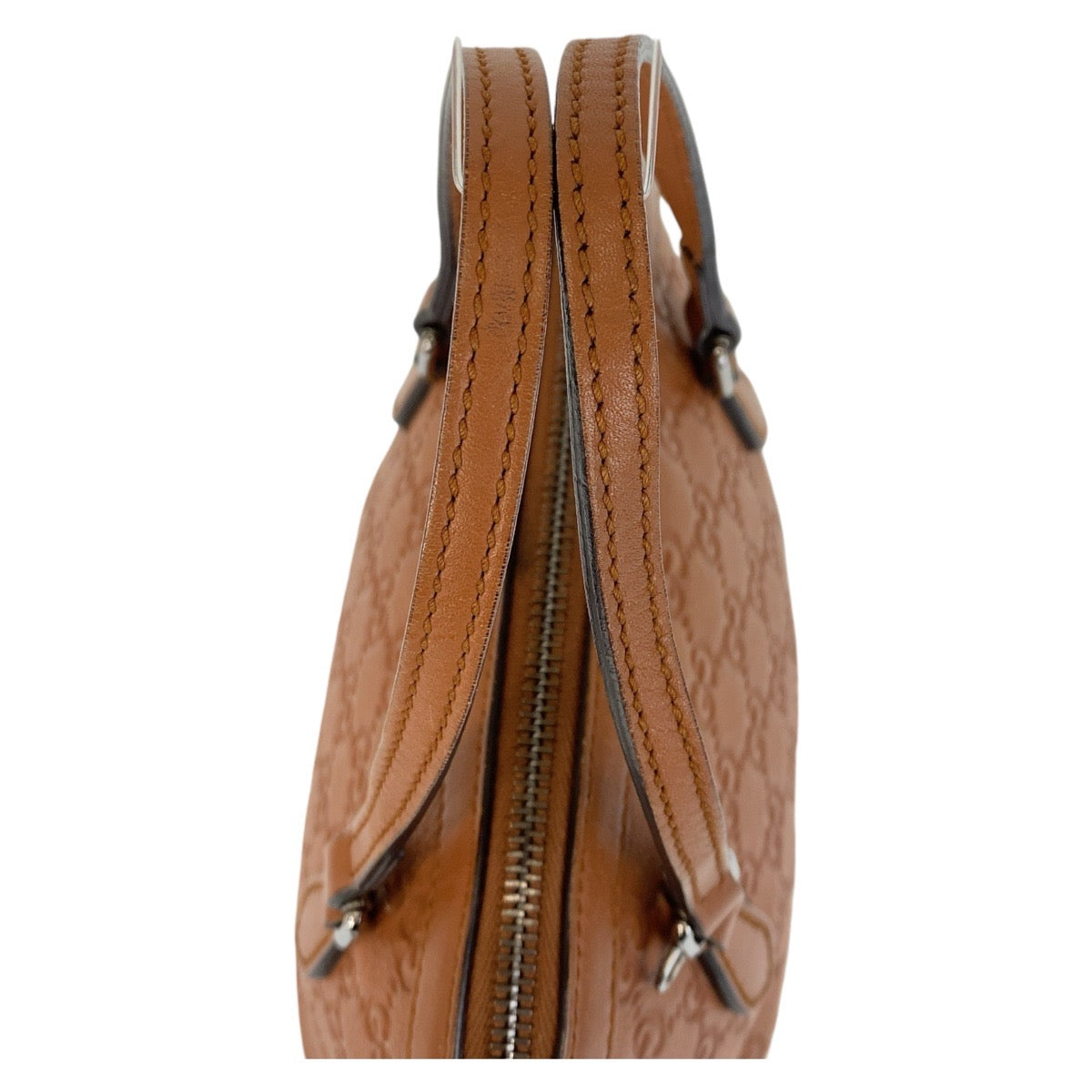 14706
GUCCI グッチ グッチシマ キャメル ブラウン シルバー金具 レザー 341504 ハンドバッグ 斜め掛け ショルダーバッグ 2way  レディース