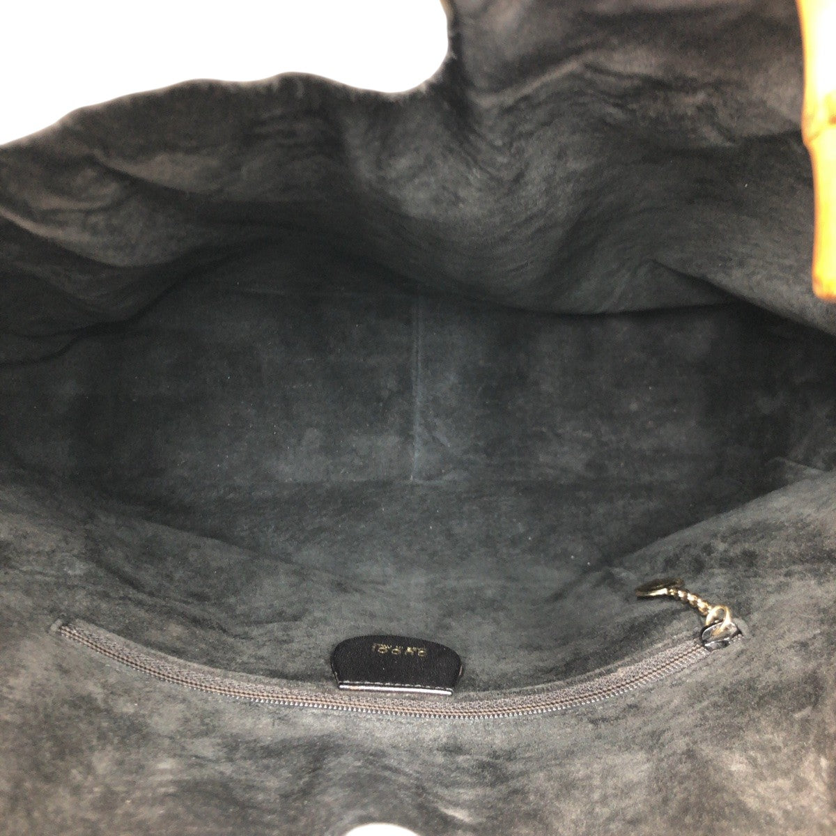 14713
GUCCI グッチ バンブー ブラック 黒 レザー 001 0166 ハンドバッグ ショルダーバッグ  レディース ABP38