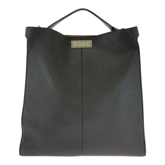 14721
FENDI フェンディ ピーカブー エックスライト フィット ブラウン シルバー金具 レザー ビジネスバッグ  ブリーフケース  メンズ