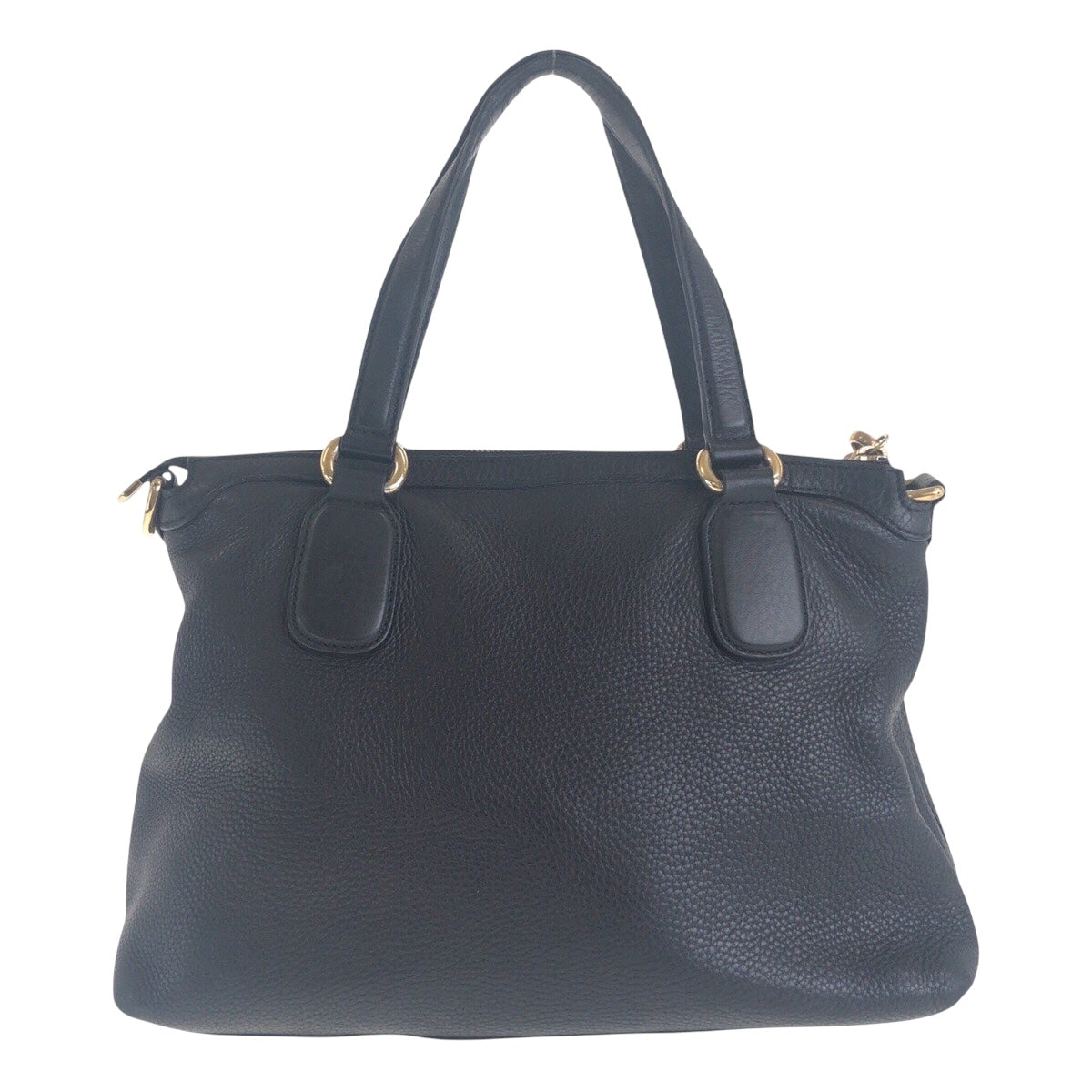 14726
GUCCI グッチ ソーホー フリンジ ブラック 黒 ゴールド金具 レザー 308386 トートバッグ ハンドバッグ  レディース