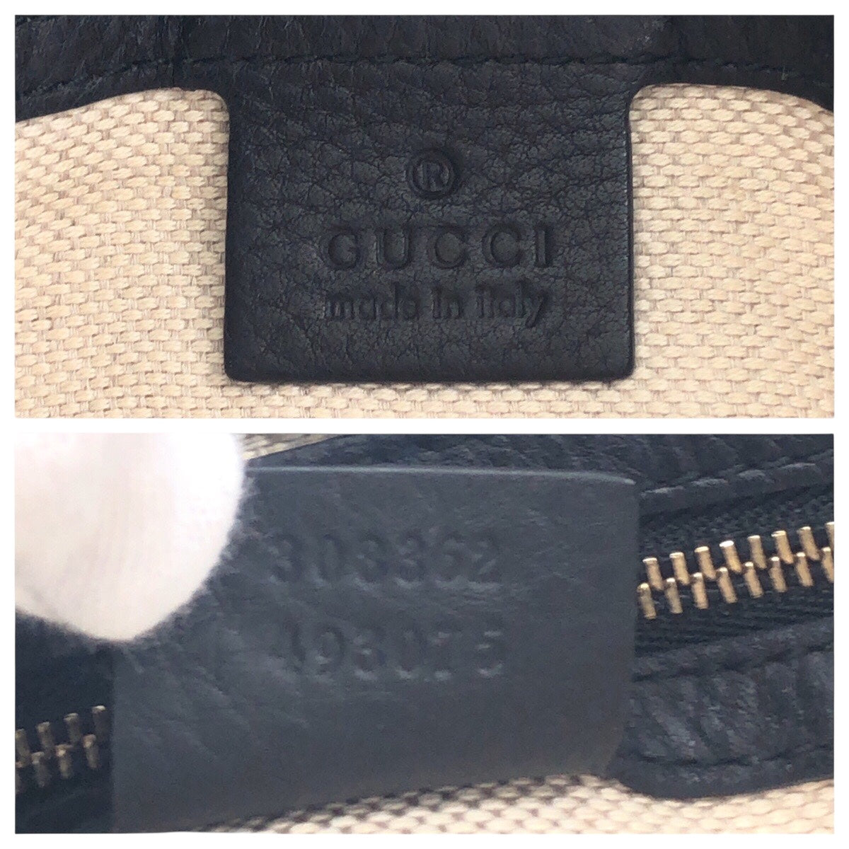 14726
GUCCI グッチ ソーホー フリンジ ブラック 黒 ゴールド金具 レザー 308386 トートバッグ ハンドバッグ  レディース