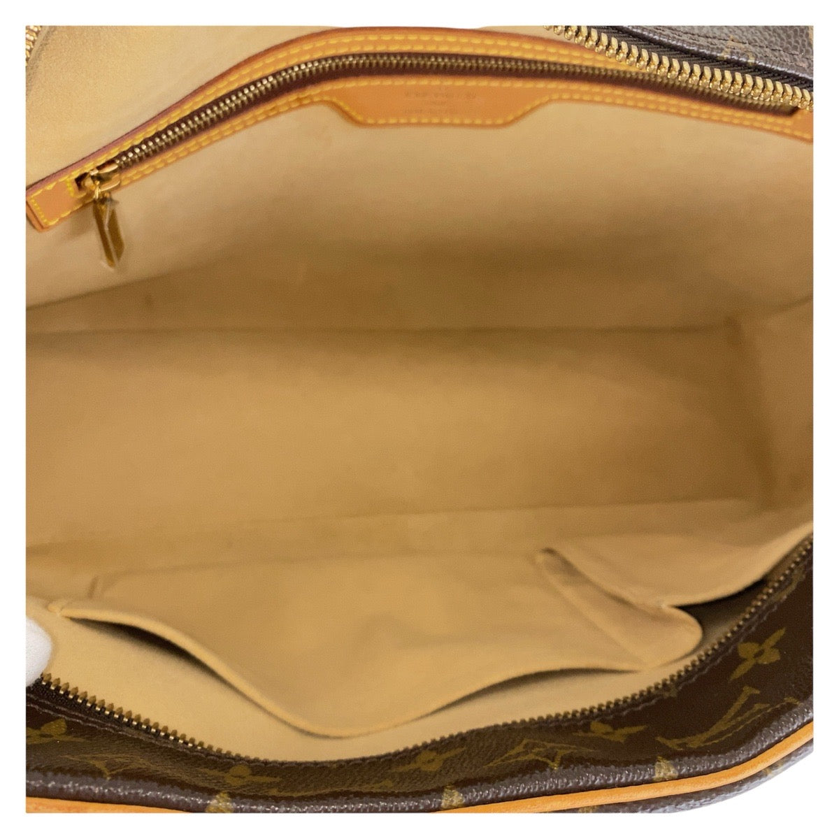 14729
LOUIS VUITTON ルイヴィトン モノグラム シテGM ブラウン ゴールド金具 PVC / レザー M51181 ショルダーバッグ  レディース AB56