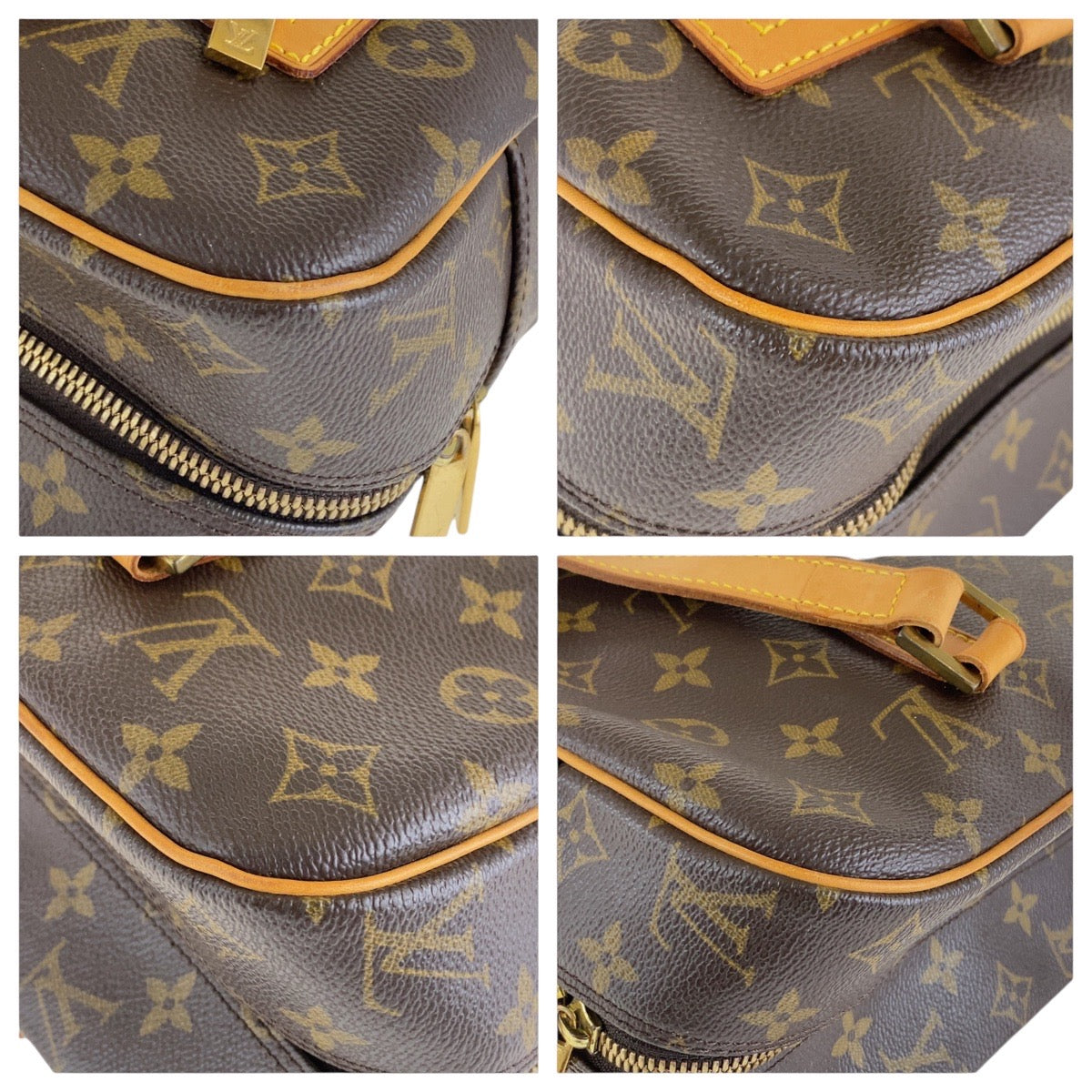 14729
LOUIS VUITTON ルイヴィトン モノグラム シテGM ブラウン ゴールド金具 PVC / レザー M51181 ショルダーバッグ  レディース AB56