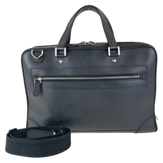 14733
LOUIS VUITTON ルイヴィトン タイガ アレクサンダー アルドワーズ ブラック 黒 シルバー金具 レザー M31162 ビジネスバッグ ブリーフケース 2way  メンズ
