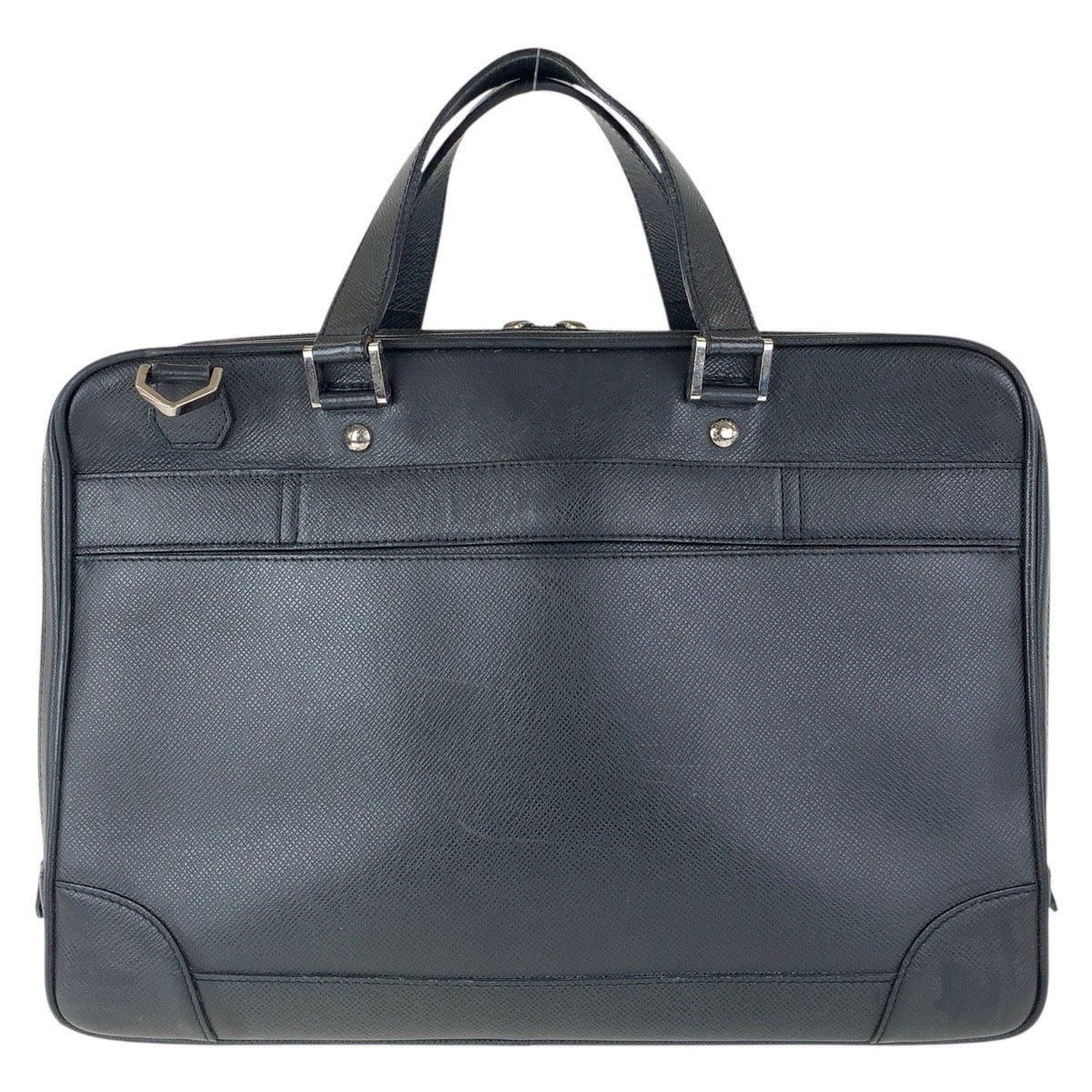 14733
LOUIS VUITTON ルイヴィトン タイガ アレクサンダー アルドワーズ ブラック 黒 シルバー金具 レザー M31162 ビジネスバッグ ブリーフケース 2way  メンズ
