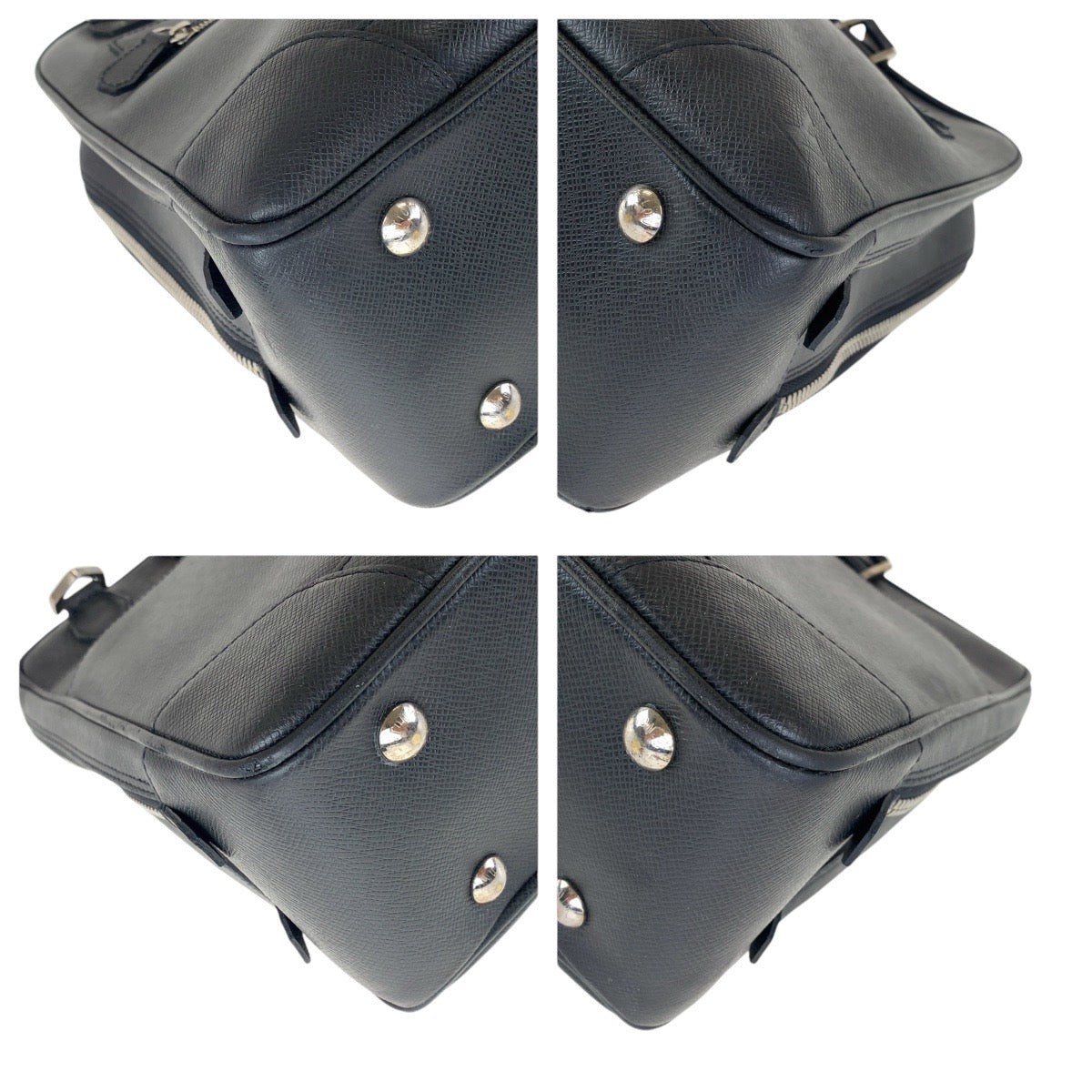 14733
LOUIS VUITTON ルイヴィトン タイガ アレクサンダー アルドワーズ ブラック 黒 シルバー金具 レザー M31162 ビジネスバッグ ブリーフケース 2way  メンズ