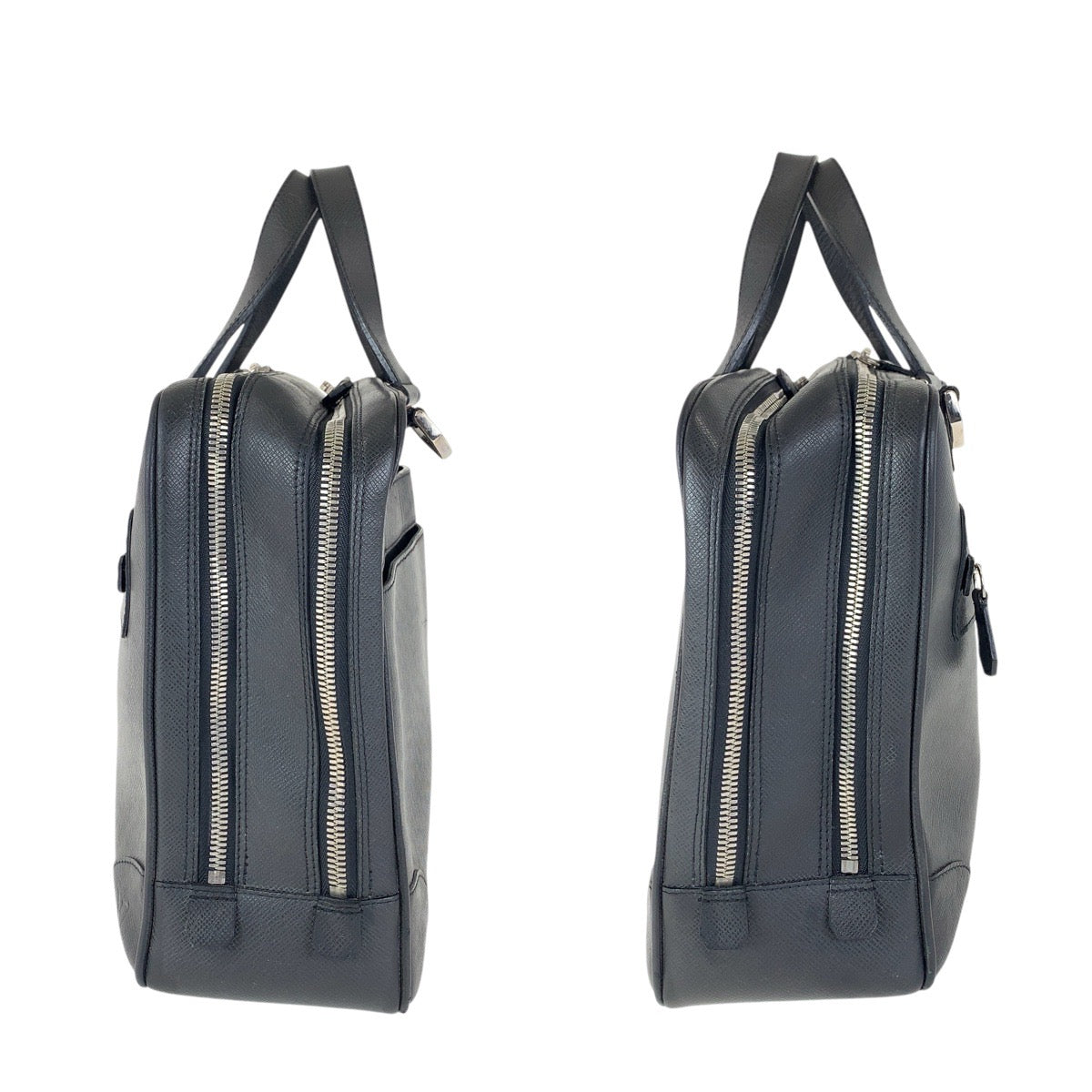 14733
LOUIS VUITTON ルイヴィトン タイガ アレクサンダー アルドワーズ ブラック 黒 シルバー金具 レザー M31162 ビジネスバッグ ブリーフケース 2way  メンズ