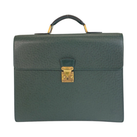 14735
LOUIS VUITTON ルイヴィトン タイガ モスコバ エピセア ダークグリーン ゴールド金具 レザー M30034 ビジネスバッグ ブリーフケース  メンズ