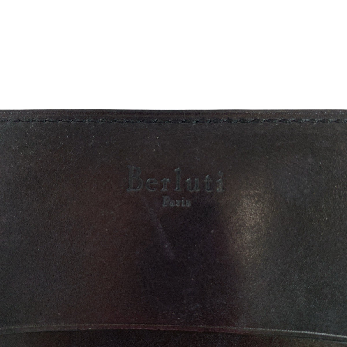14744
Berluti ベルルッティ カリグラフィ スクリット パープル レザー カードケース 名刺入れ  メンズ