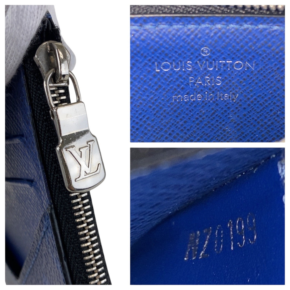 14748
LOUIS VUITTON ルイヴィトン タイガラマ モノグラム コインカードホルダー ブルー シルバー金具 PVC M30270 コインケース フラグメントケース  メンズ