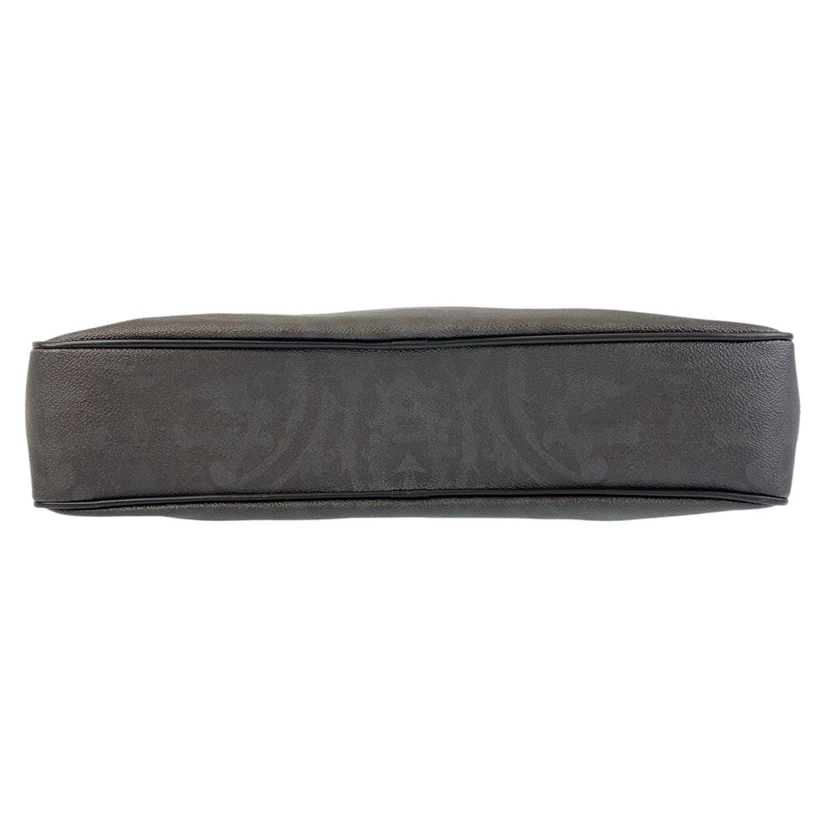 14608
ETRO エトロ ブラック 黒 シルバー金具 PVC / レザー ビジネスバッグ ブリーフケース  メンズ