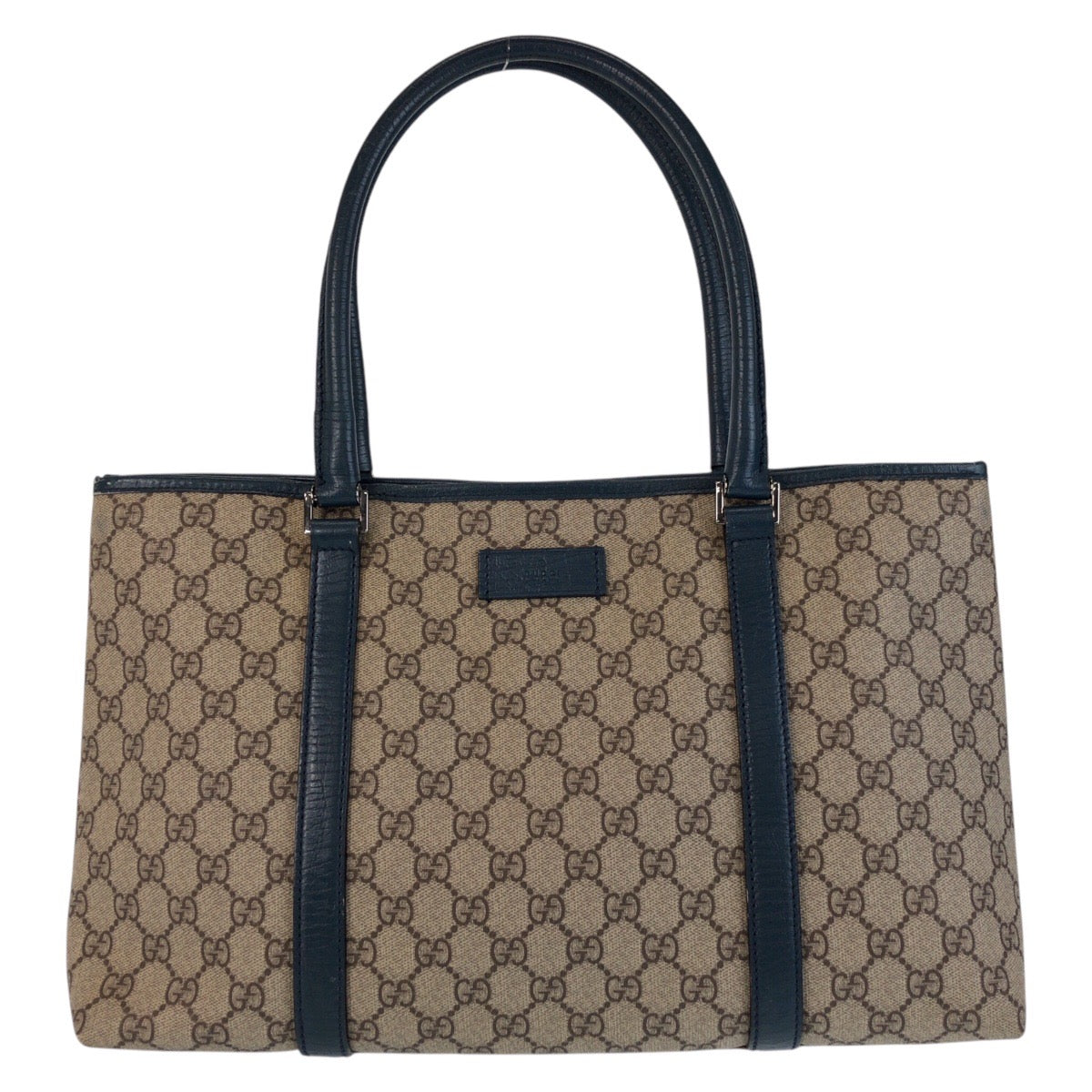14752
GUCCI グッチ ブラウン シルバー金具 GGスプリームキャンバス / レザー 114595 トートバッグ ショルダーバッグ  レディース