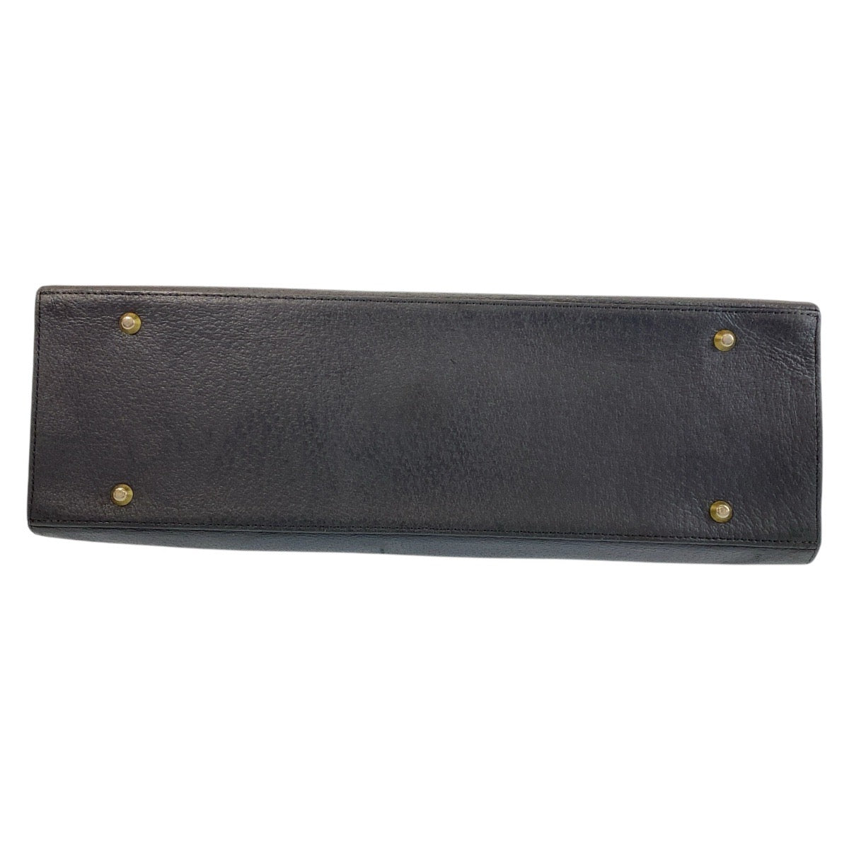 14761
YVES SAINT LAURENT イヴ サンローラン YSL ブラック 黒 ゴールド金具 レザー トートバッグ ショルダーバッグ  レディース
