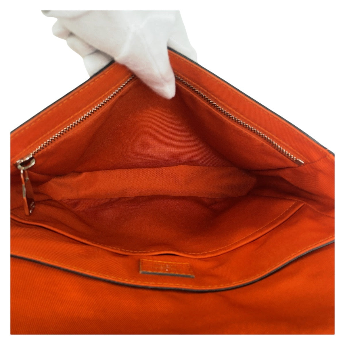 14762
LOUIS VUITTON ルイヴィトン タイガ ロマンPM オレンジ シルバー金具 レザー M30618 斜め掛け ショルダーバッグ メンズ ABP54