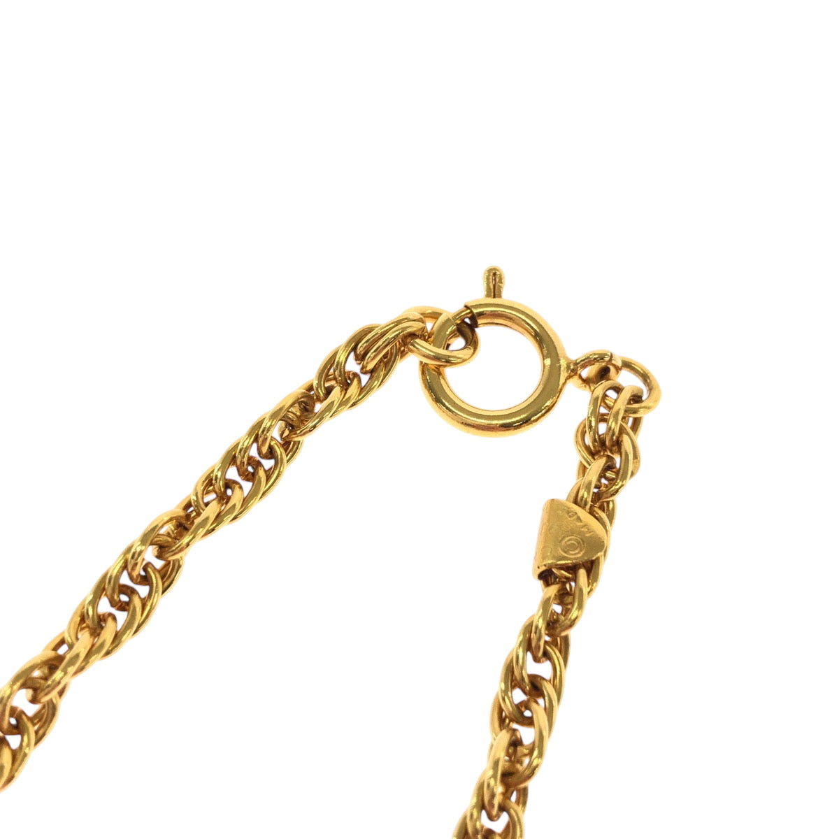 14784
CHANEL シャネル ヴィンテージ ココマーク ゴールド メタル ネックレス 93P刻印  レディース AB52