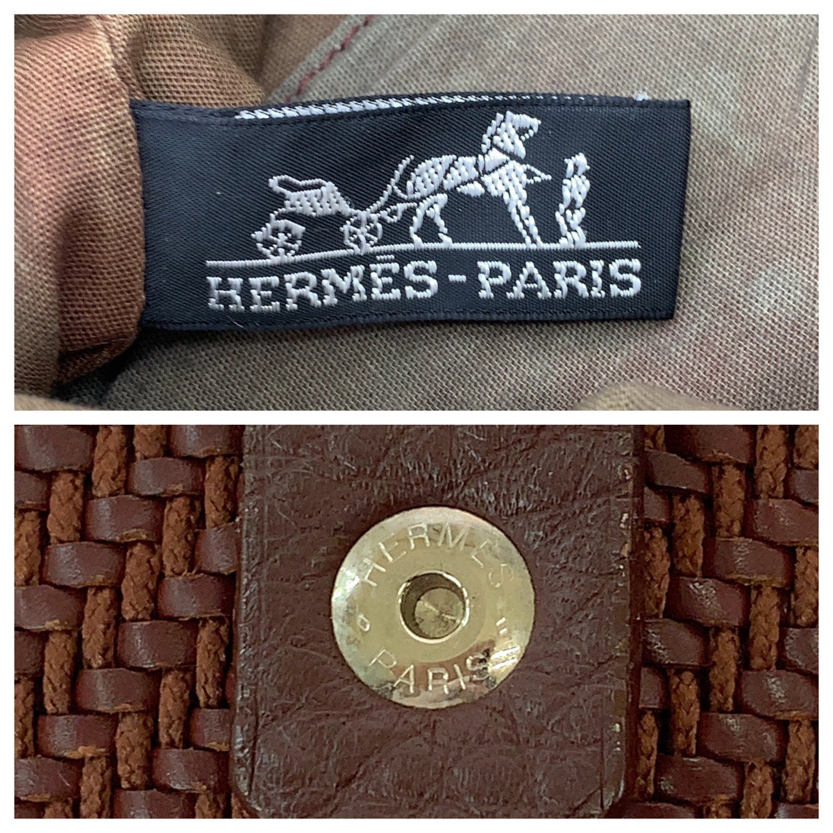 14773
HERMES エルメス アメダバ ディアゴGM ダークブラウン シルバー金具 レザー トートバッグ ショルダーバッグ  レディース