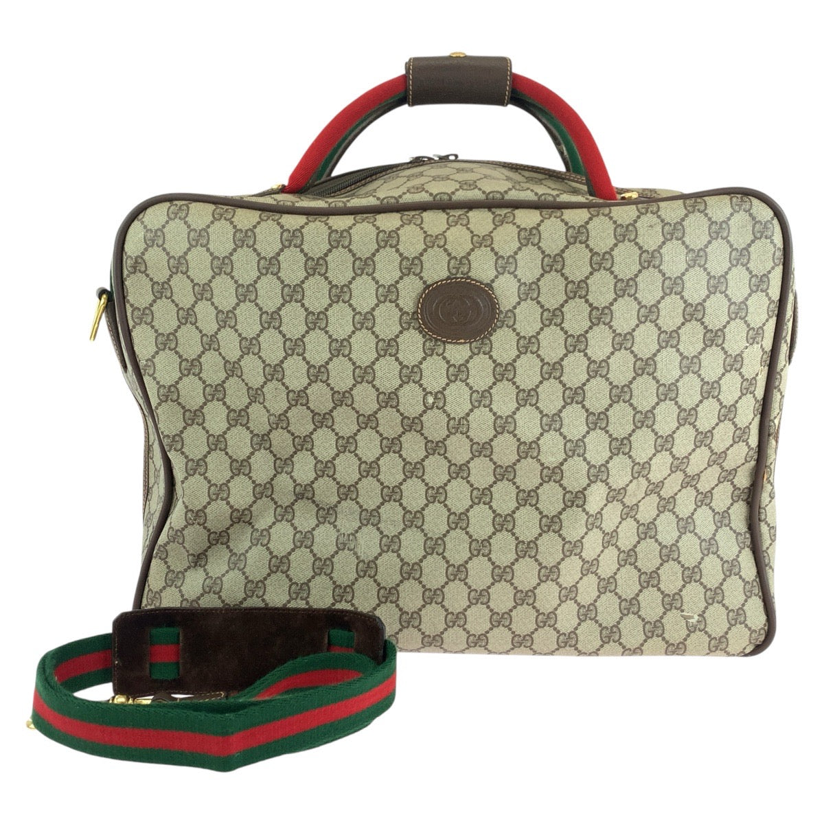 14775
GUCCI グッチ オールドグッチ シェリーライン インターロッキング ブラウン ゴールド金具 GGスプリームキャンバス / レザー 012 39 0063 ボストンバッグ ショルダーバッグ 2way  レディース