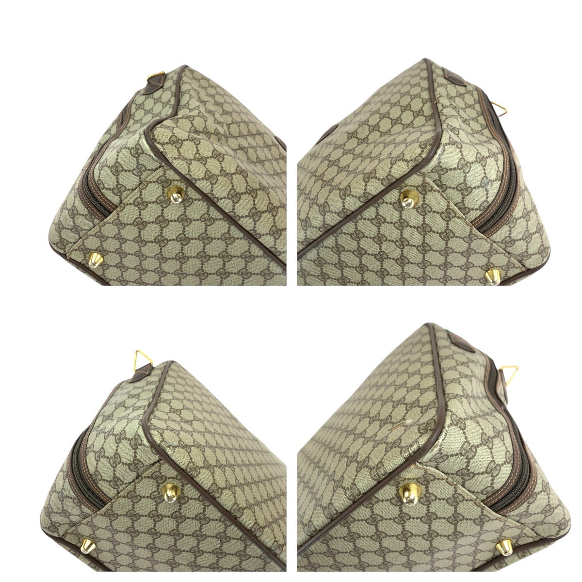 14775
GUCCI グッチ オールドグッチ シェリーライン インターロッキング ブラウン ゴールド金具 GGスプリームキャンバス / レザー 012 39 0063 ボストンバッグ ショルダーバッグ 2way  レディース