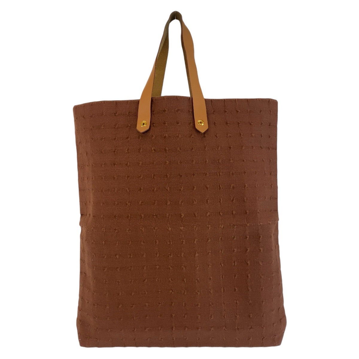 14779
HERMES エルメス アメダバ ブラウン ゴールド金具 キャンバス / レザー トートバッグ  レディース