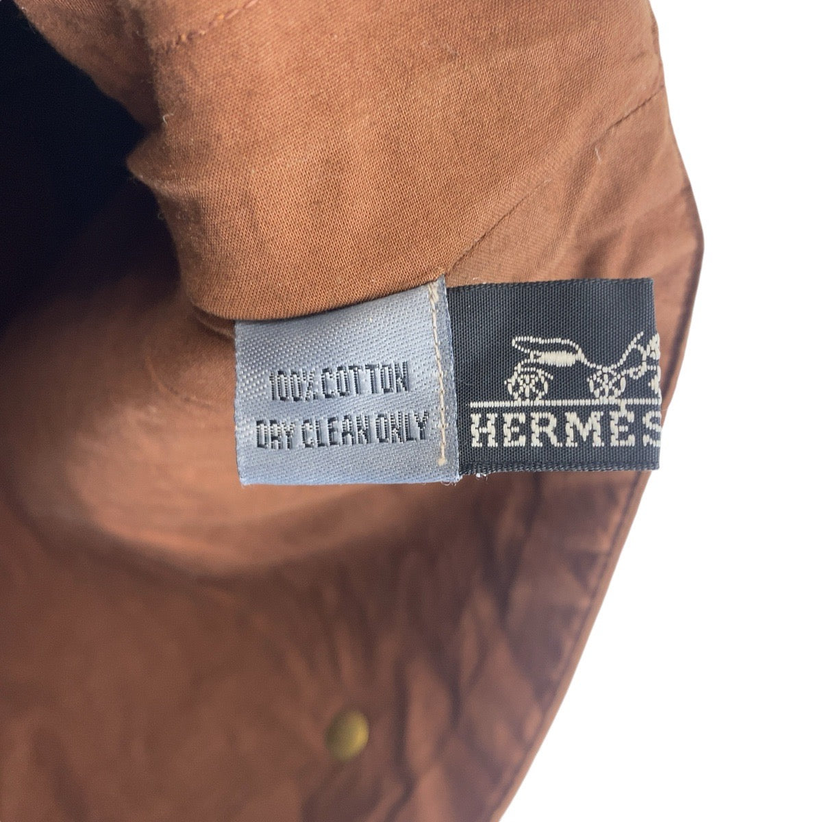 14779
HERMES エルメス アメダバ ブラウン ゴールド金具 キャンバス / レザー トートバッグ  レディース