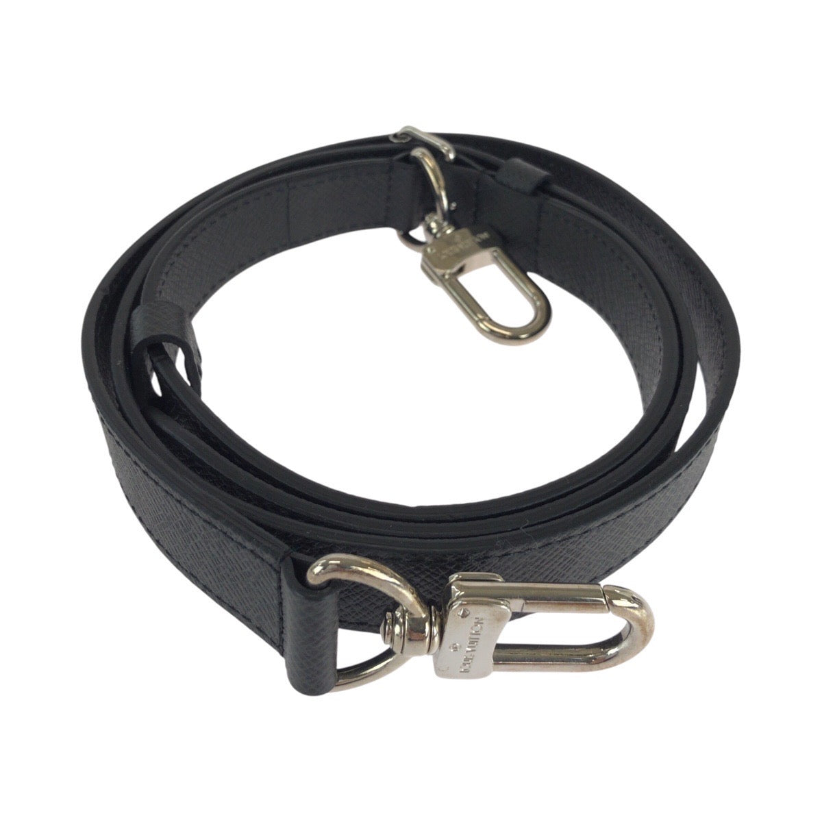 14787
LOUIS VUITTON ルイヴィトン タイガ アルドワーズ ショルダーストラップのみ ブラック 黒 シルバー金具 レザー ショルダーバッグ 男女兼用  レディース