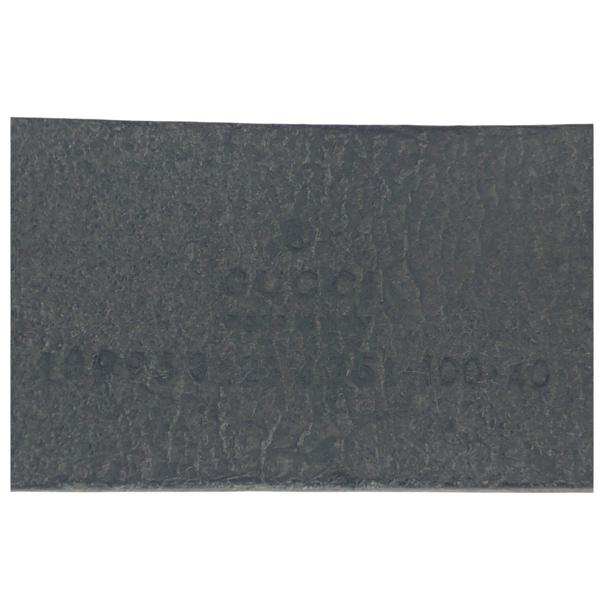 14794
GUCCI グッチ 100cm/40インチ ブラック 黒 シルバー金具 レザー 109958 ベルト  メンズ