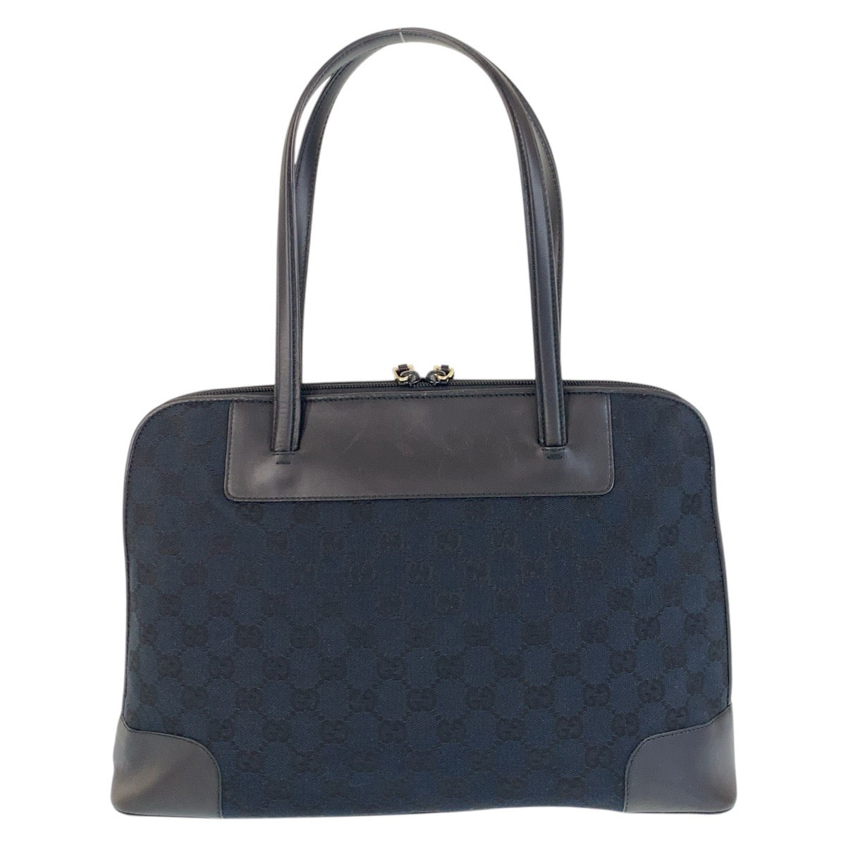 14814
GUCCI グッチ ブラック 黒 ゴールド金具 GGキャンバス / レザー 002 1122 トートバッグ ショルダーバッグ  レディース ABP21