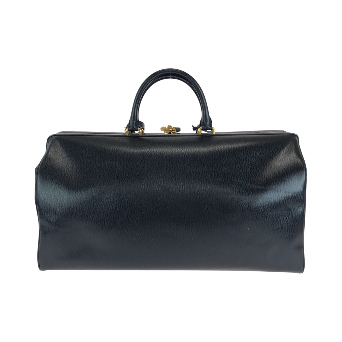 14819
CELINE セリーヌ ヴィンテージ 男女兼用 ブラック 黒 ゴールド金具 レザー ボストンバッグ ショルダーバッグ 2way  メンズ