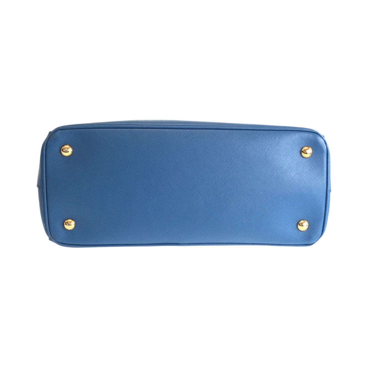 14824
 
PRADA Prada Saffiano Galleria Triangle Logo Plate Blue Gold Hardware Leather Tote Bag Shoulder Bag Handbag 2way Women's