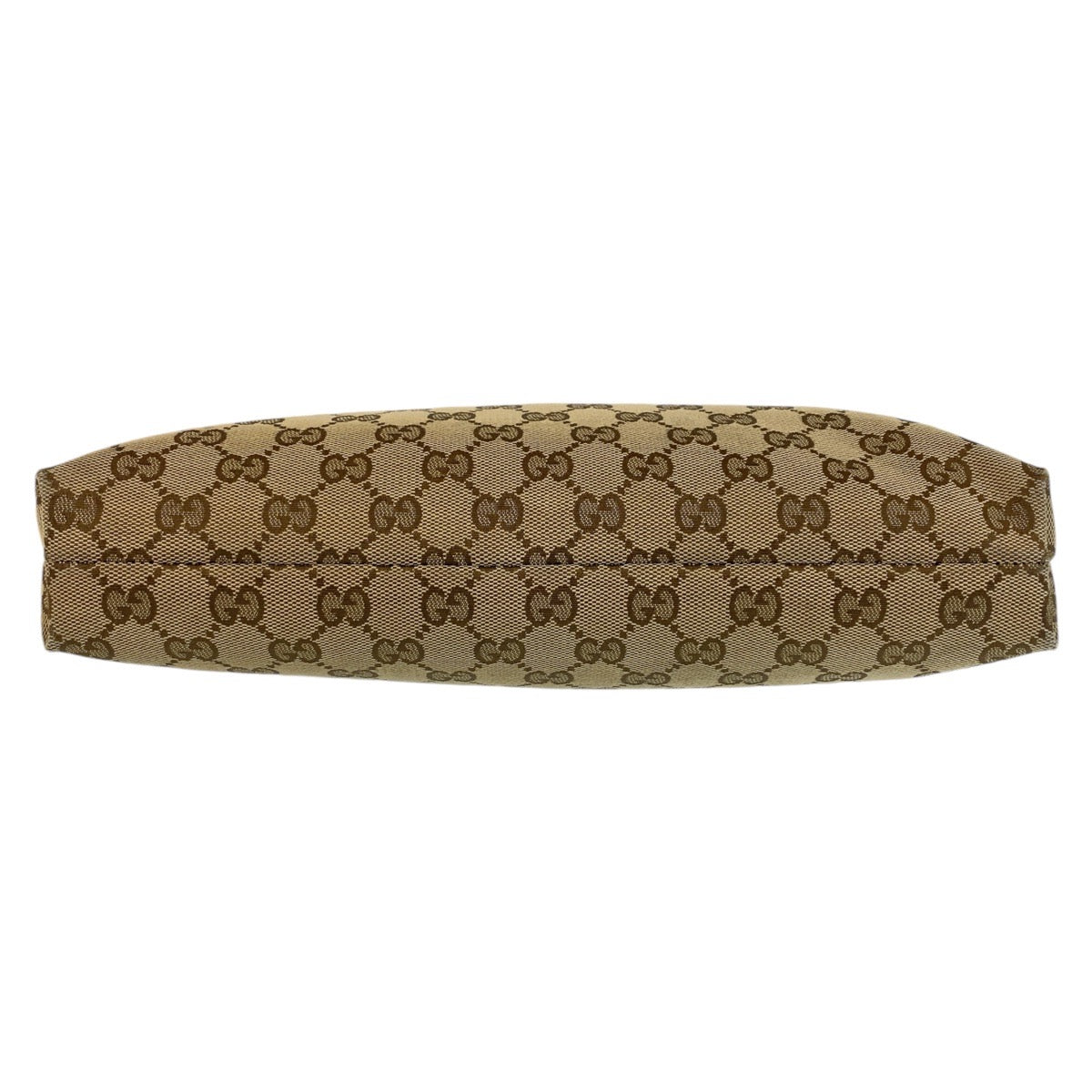 14826
GUCCI グッチ ベージュ ゴールド金具 GGキャンバス / レザー 388924 斜め掛け ショルダーバッグ メッセンジャーバッグ  レディース