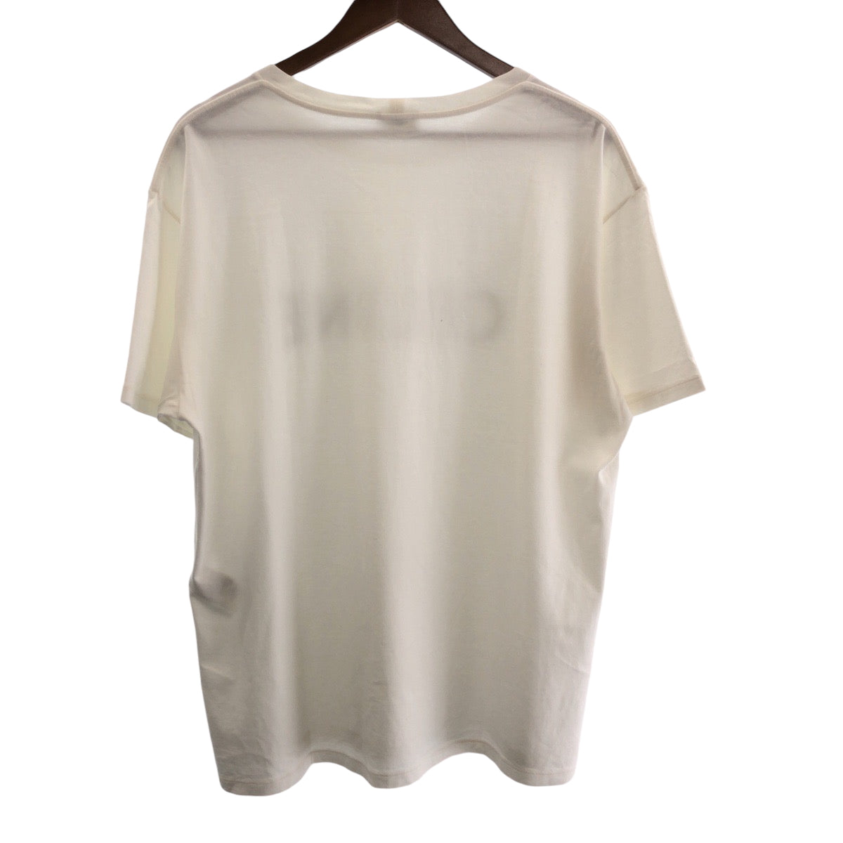 14844
CELINE セリーヌ ロゴ ラインストーン サイズL ホワイト ブラック コットン 2X47F671Q 半袖Tシャツ カットソー  メンズ A41