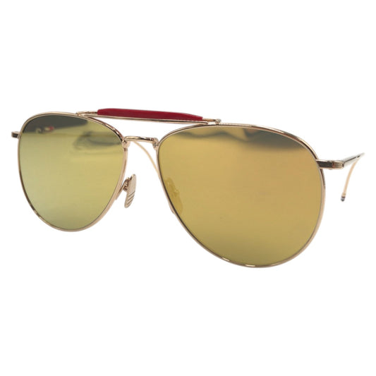 14852
THOM BROWNE トムブラウン ティアドロップ ゴールド メタル TB 015 LTD GLD 62 6215 144 サングラス ティアドロップ  メンズ