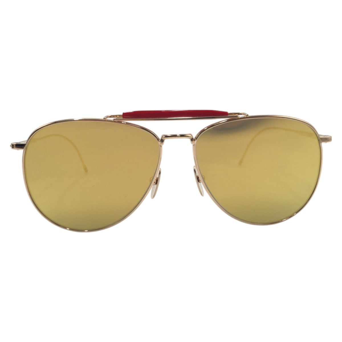 14852
THOM BROWNE トムブラウン ティアドロップ ゴールド メタル TB 015 LTD GLD 62 6215 144 サングラス ティアドロップ  メンズ