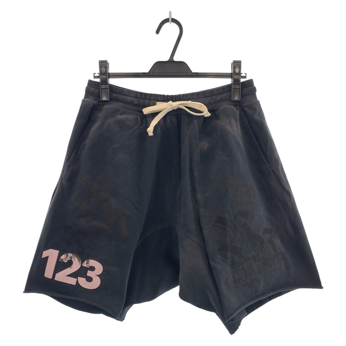 14860
RRR 123 RIVNGTON roi Rebis リヴィントンロイレビス ブラック 黒 コットン ショートパンツ ハーフパンツ  メンズ