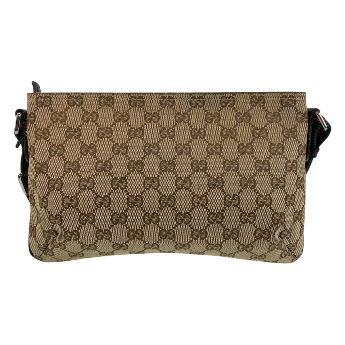 14862
GUCCI グッチ シェリーライン ベージュ ブラウン GGキャンバス 189749 ショルダーバッグ メッセンジャーバッグ  レディース