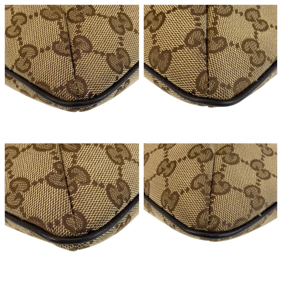14862
GUCCI グッチ シェリーライン ベージュ ブラウン GGキャンバス 189749 ショルダーバッグ メッセンジャーバッグ  レディース