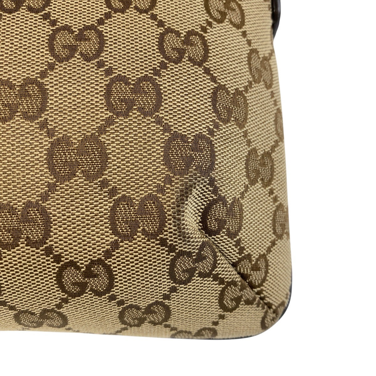 14862
GUCCI グッチ シェリーライン ベージュ ブラウン GGキャンバス 189749 ショルダーバッグ メッセンジャーバッグ  レディース