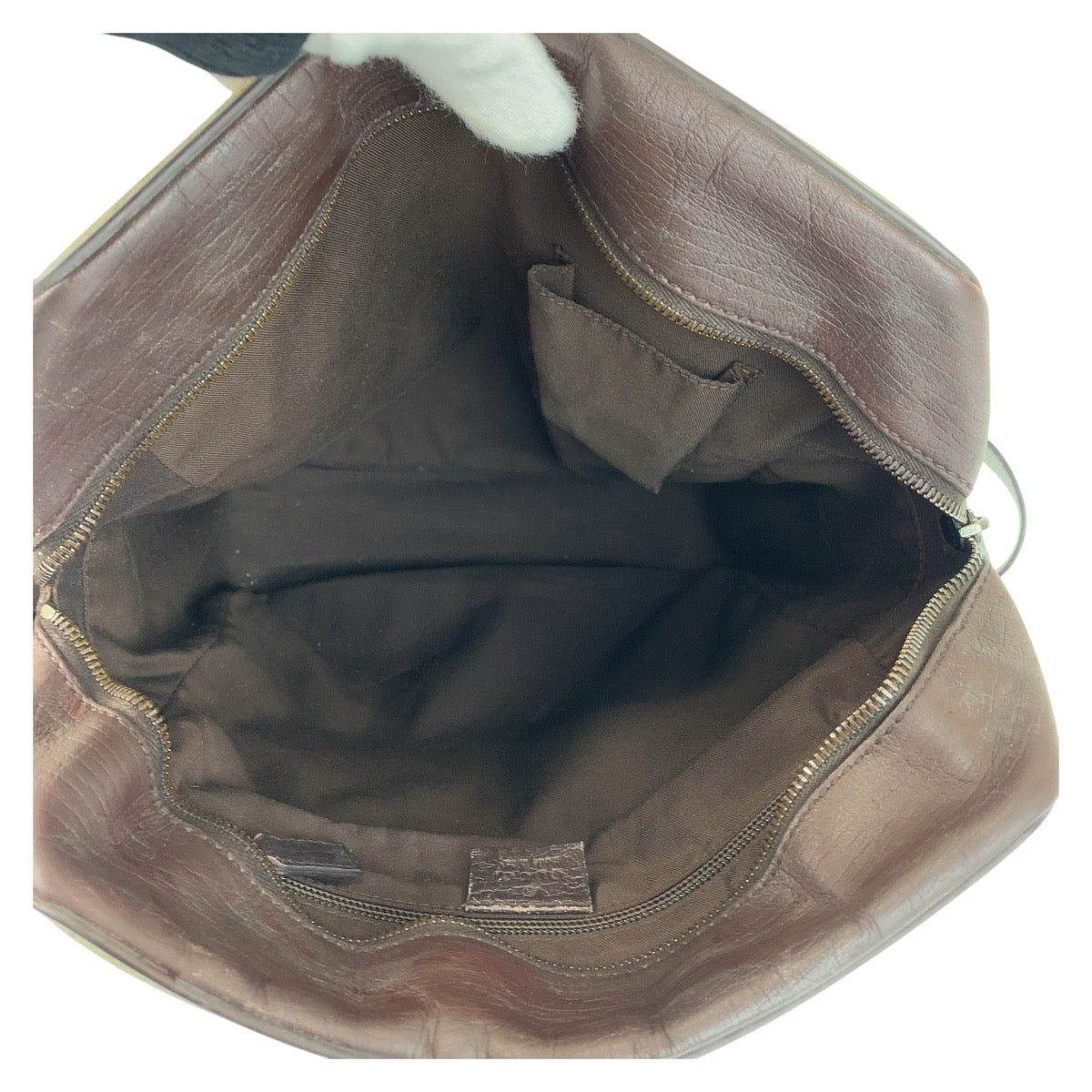 14875
GUCCI グッチ シェリーライン ブラウン ベージュ GGスプリームキャンバス / レザー 145889 ショルダーバッグ メッセンジャーバッグ  メンズ