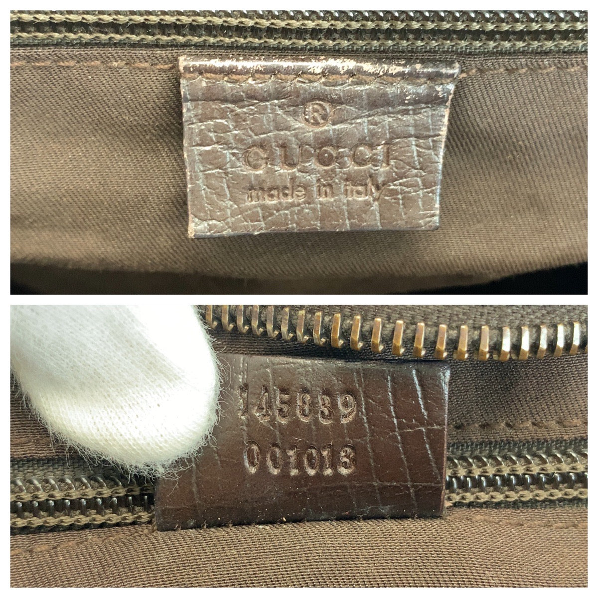 14875
GUCCI グッチ シェリーライン ブラウン ベージュ GGスプリームキャンバス / レザー 145889 ショルダーバッグ メッセンジャーバッグ  メンズ