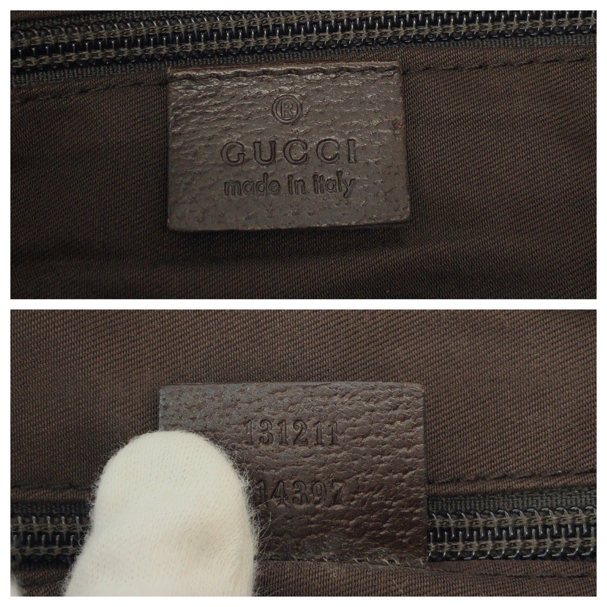 14889
GUCCI グッチ ベージュ ブラウン シルバー金具 GGキャンバス 131211 ショルダーバッグ 斜め掛け  レディース AB15