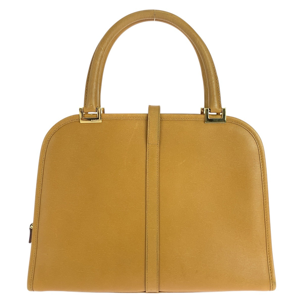 14894
GUCCI グッチ ジャッキー ライトブラウン キャメル ゴールド金具 レザー 002 1071 トートバッグ ハンドバッグ  レディース ABP32