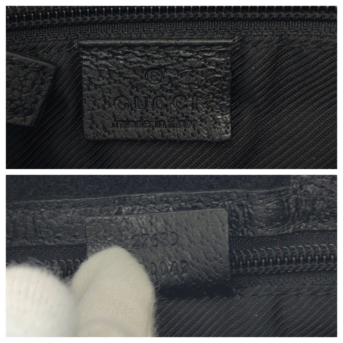 14898
GUCCI グッチ ブラック 黒 シルバー金具 GGキャンバス 27639 ショルダーバッグ ポシェット  メンズ