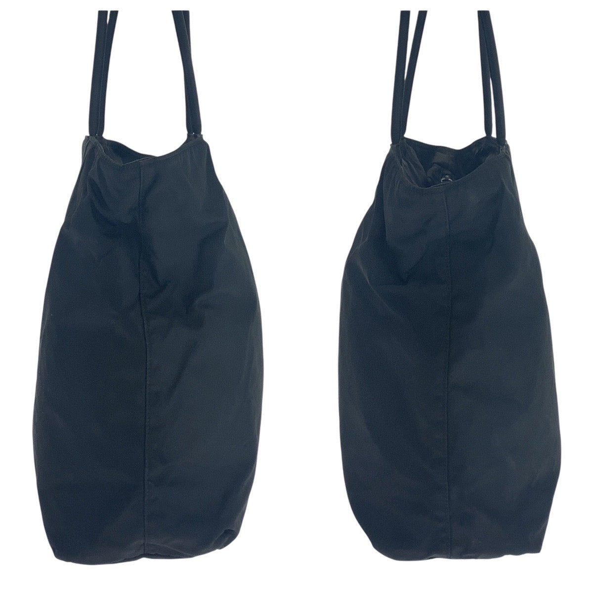 14900
PRADA プラダ テスート 三角ロゴプレート ブラック 黒 シルバー金具 ナイロン ショルダーバッグ トートバッグ レディース AB35