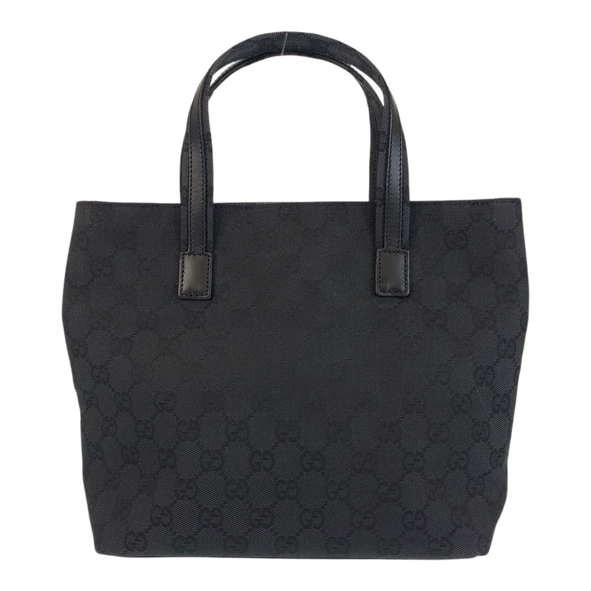 14905
GUCCI グッチ ブラック 黒 GGキャンバス / レザー 002 1080 トートバッグ ハンドバッグ  レディース