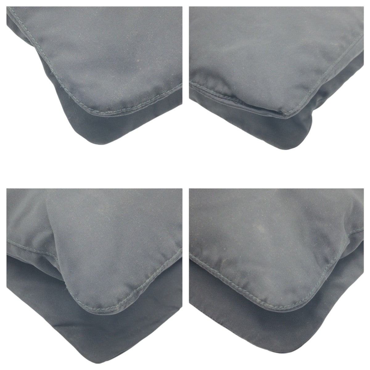 14908
PRADA プラダ テスート 三角ロゴ ブラック 黒 ナイロン ショルダーバッグ ポシェット 男女兼用  レディース AB34