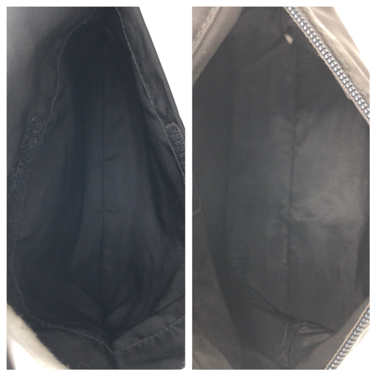 14908
PRADA プラダ テスート 三角ロゴ ブラック 黒 ナイロン ショルダーバッグ ポシェット 男女兼用  レディース AB34