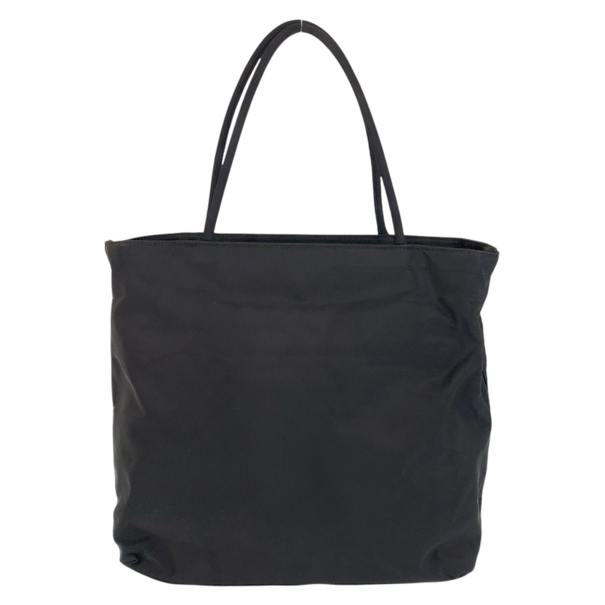 14924
PRADA プラダ テスート 三角ロゴプレート ブラック 黒 シルバー金具 ナイロン トートバッグ ショルダーバッグ  レディース